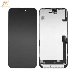 Ecran Tactile Incell FHD LTPS Apple iPhone 16 Plus (JK IC Removable COF) Noir (Dupliqué)