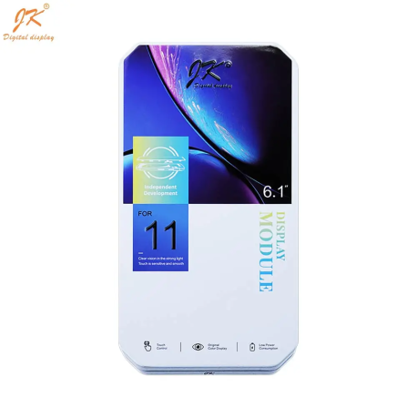 Pantalla Pantalla táctil Incell HD+ para Apple iPhone 11 (JK IC extraíble) Negro