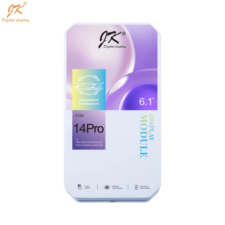 Pantalla Pantalla táctil Incell FHD LTPS para Apple iPhone 14 Pro (JK IC extraíble) Negro