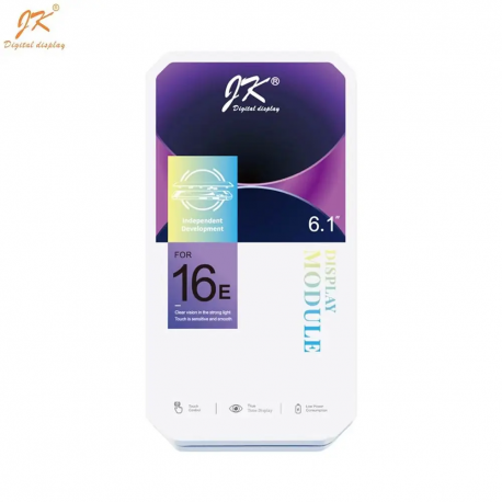 Screen Apple iPhone 16e Soft OLED (JK IC Removable) Black (Duplicate)