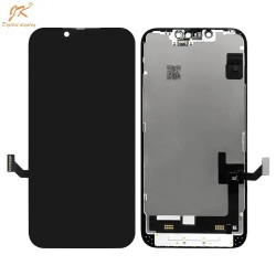 Pantalla Pantalla táctil Incell FHD LTPS para Apple iPhone 14 (JK IC extraíble) Negro