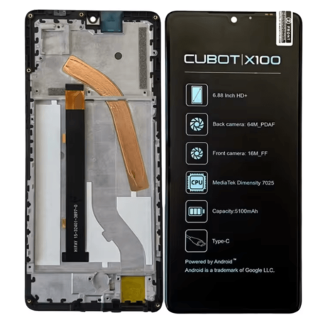 Pantalla de recambio para el Cubot X100