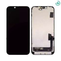 Pantalla de iPhone 14 Incell FHD LTPS de diagnóstico, negra