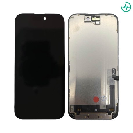Pantalla de iPhone 16 Incell FHD LTPS de diagnóstico, negra