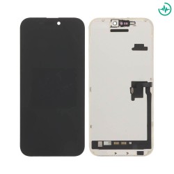 Pantalla Soft OLED para iPhone 16 Pro Max, 120 Hz, color negro