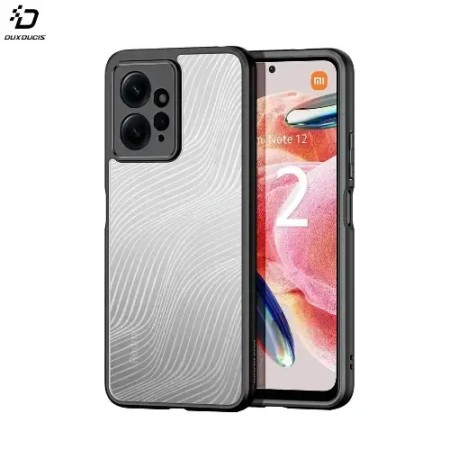 Funda protectora Aimo Dux Ducis para Xiaomi Redmi Note 12 4G, color negro -