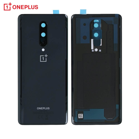 Cristal trasero del OnePlus 8 Onyx Black - Original