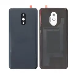Cristal trasero para OnePlus 7, gris espejo - Premium