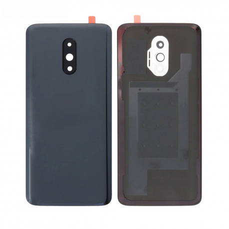 Cristal trasero para OnePlus 7, gris espejo - Premium