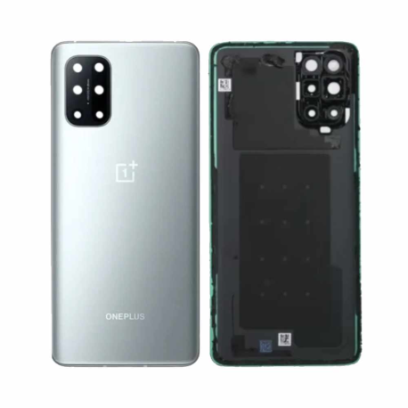 Cristal trasero para OnePlus 8T en color Plata Lunar - Premium