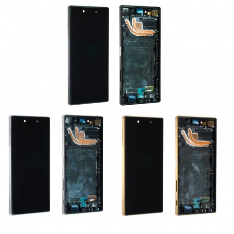 Pantalla LCD completa sobre chasis para Sony Xperia Z5 Premium Dual E6833