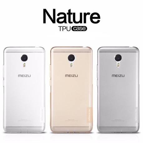 Funda protectora Nature TPU Soft Gel para smartphone Meizu - Funda de silicona