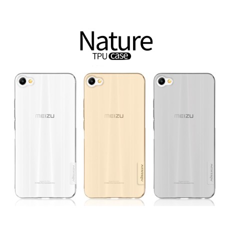 Funda protectora Nature TPU Soft Gel para smartphone Meizu - Funda de silicona