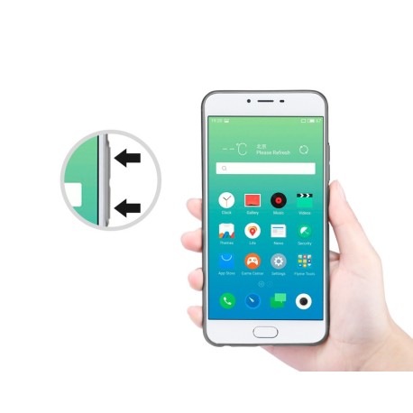 Funda protectora Nature TPU Soft Gel para smartphone Meizu - Funda de silicona
