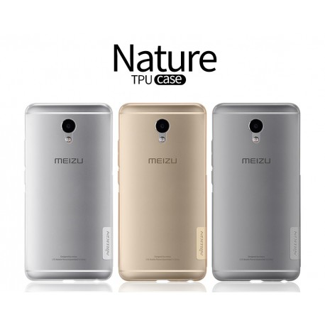 Protective cover Nature TPU Soft gel for smartphone Meizu - Silicone cover
