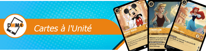 Tarjetas individuales Disney Lorcana